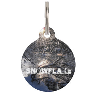 Placa Para Mascotas Río Frío Hafren