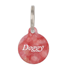 Rojo abstracto del bokeh