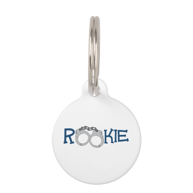 Placa Para Mascotas Rookie (Anverso)