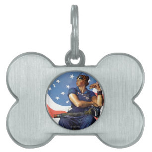 Placa Para Mascotas "Rosie el remachador "