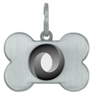 PLACA PARA MASCOTAS RUEDA ESPIRAL