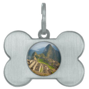 Placa Para Mascotas Ruinas de Machu Picchu