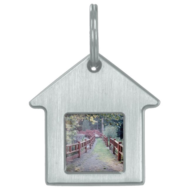 Placa Para Mascotas Ruta desconocida (Frente)