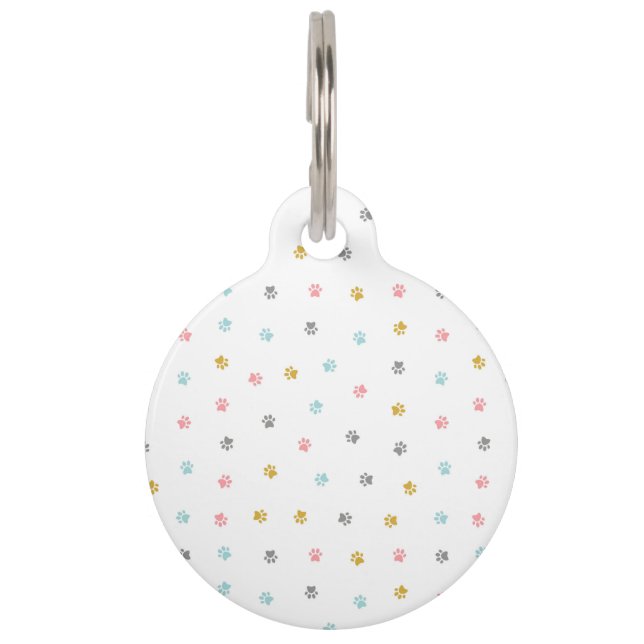 Placa Para Mascotas Rutas de Mascota (Anverso)