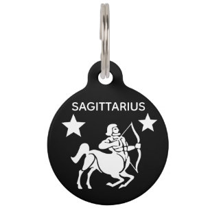Placa Para Mascotas Sagitario