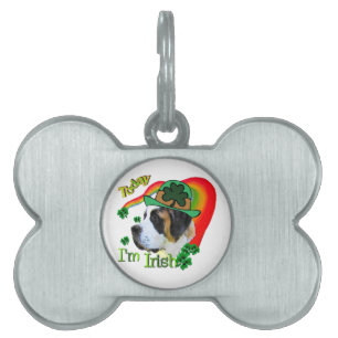 Placa Para Mascotas Saint Bernard St Patricks