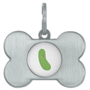 Placa Para Mascotas Salmuera divertida