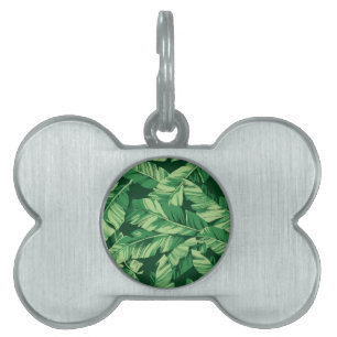 Placa Para Mascotas Saltos de plátano 2