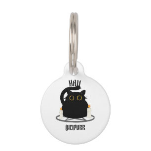 Placa Para Mascotas Salve Lucipurr
