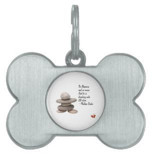 Placa Para Mascotas Samurai
