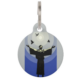 Placa Para Mascotas San Francisco de Asís