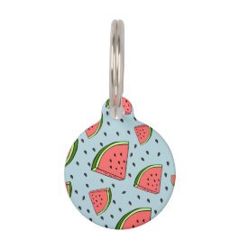 Placa Para Mascotas sandía