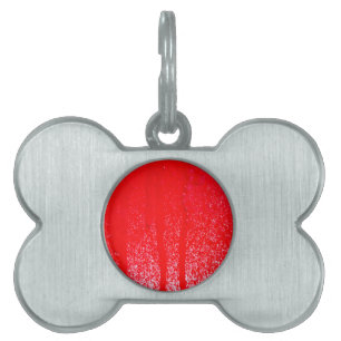 Placa Para Mascotas sangre goteante