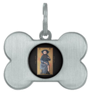 Placa Para Mascotas Santo patrón de Roch del santo de perros de Tim
