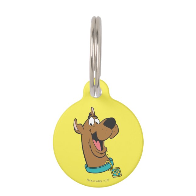 Placa Para Mascotas Scooby-Doo Happy Face (Anverso)