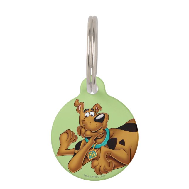 Placa Para Mascotas Scooby-Doo mintiendo (Anverso)