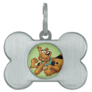 Placa Para Mascotas Scooby-Doo mintiendo
