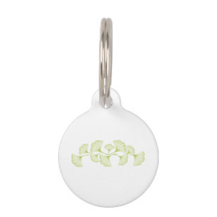 Placa Para Mascotas Se va Ginko