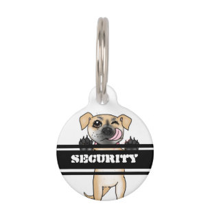 Placa Para Mascotas Seguridad