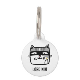 Placa Para Mascotas Señor Kiki