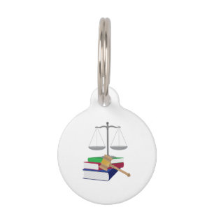 Placa Para Mascotas Símbolos abogados