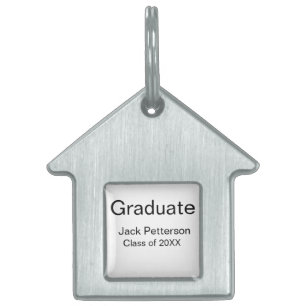Placa Para Mascotas simple graduado mínimo añadir nombre a clase moder