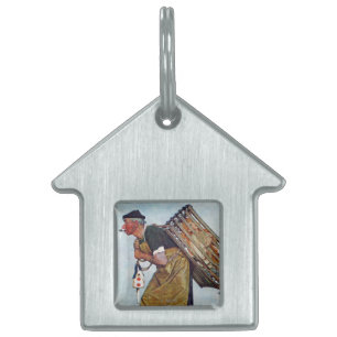 Placa Para Mascotas Sirena
