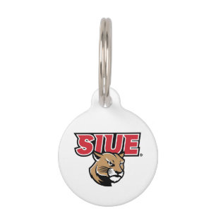 Placa Para Mascotas SIUE Cougars