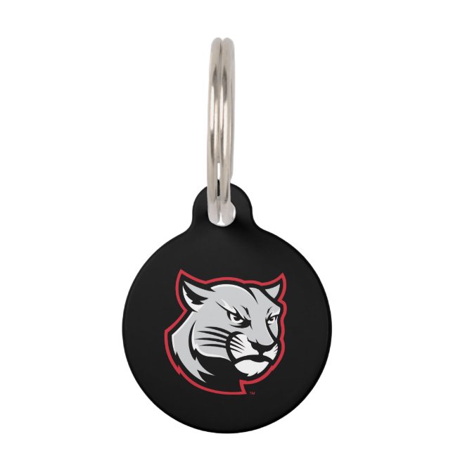 Placa Para Mascotas SIUE Cougars (Anverso)