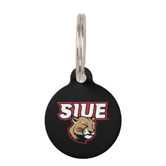 Placa Para Mascotas SIUE Cougars