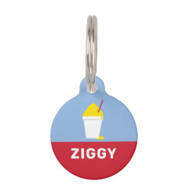 PLACA PARA MASCOTAS SNOBALL (RED)