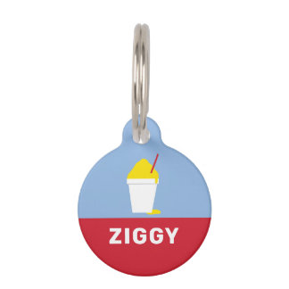 PLACA PARA MASCOTAS SNOBALL (RED)