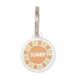 PLACA PARA MASCOTAS SOL