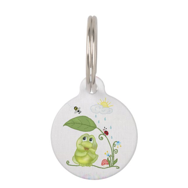 Placa Para Mascotas Sommerfrosch (Anverso)