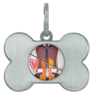 Placa Para Mascotas Sonido v love hakuna matata valentine