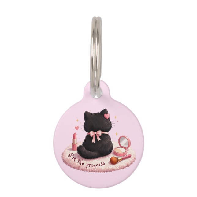 Placa Para Mascotas Soy la Princesa (Anverso)