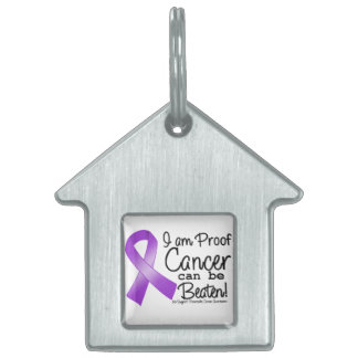 Placa Para Mascotas Soy prueba que el cáncer pancreático puede ser