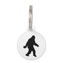Placa Para Mascotas Squatchin - Squatch Silhouette