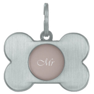 Placa Para Mascotas Sr.