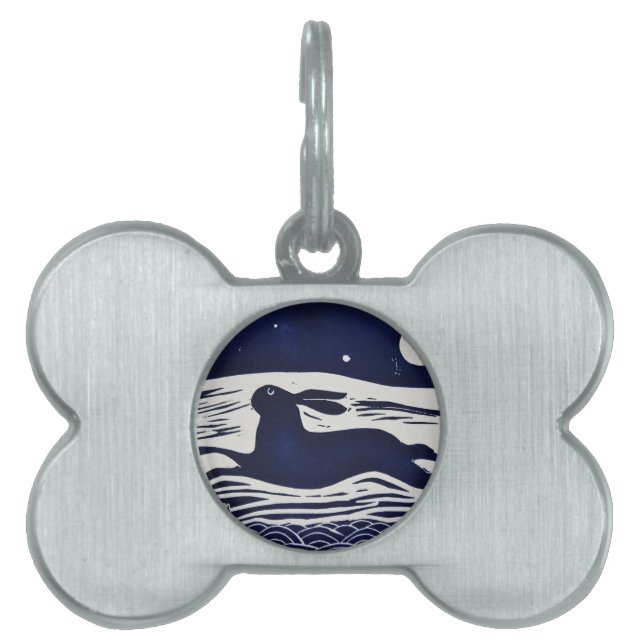 Placa Para Mascotas Sr. Hare (Frente)