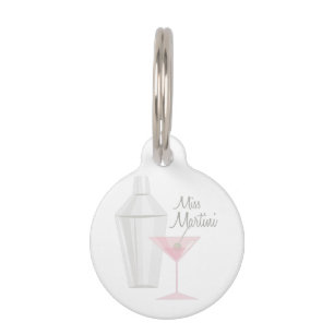 Placa Para Mascotas Srta. Martini