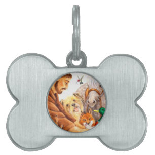 PLACA PARA MASCOTAS ST FRANCIS