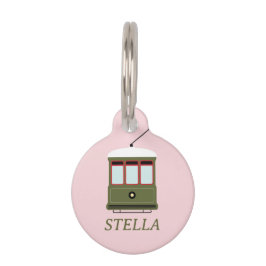 PLACA PARA MASCOTAS STREETCAR (ROPA)