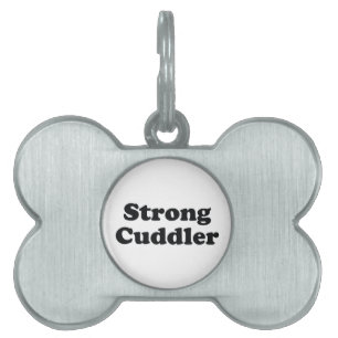 Placa Para Mascotas Strong Cuddler