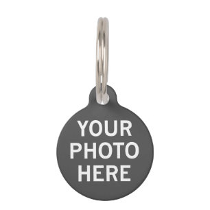 Placa Para Mascotas Su foto aquí