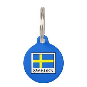 Placa Para Mascotas Suecia