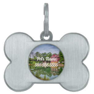 Placa Para Mascotas Summer At War Eagle Mill Etiqueta De Mascota De Ca