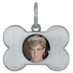 Placa Para Mascotas ¡Sunning! Princesa de Gales