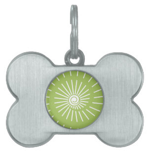 Placa Para Mascotas Sunshine 13