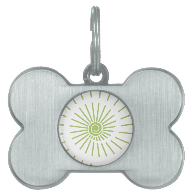 Placa Para Mascotas Sunshine 14 (Frente)